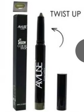 Amuse 2pack SHADE 3 Twist-Up Eyeshadow Stick — Olive Green